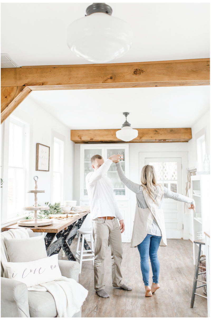 Croosback Linen Apron