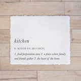 Kitchen Definition Print