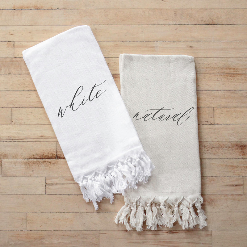Personalized Calligraphy Name Throw Blanket