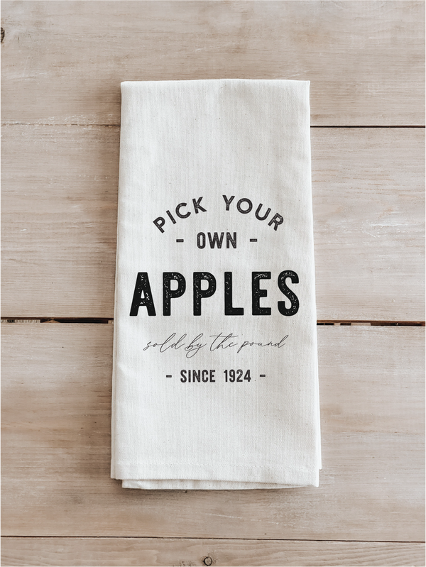 Pick Your Own Apples Kitchen Towel