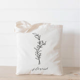 Flourish Wildflower Tote Bag