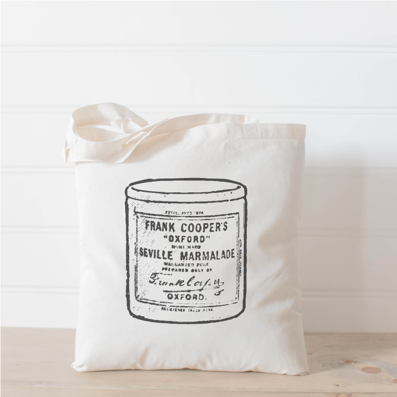 Vintage Marmalade Jar Tote Bag