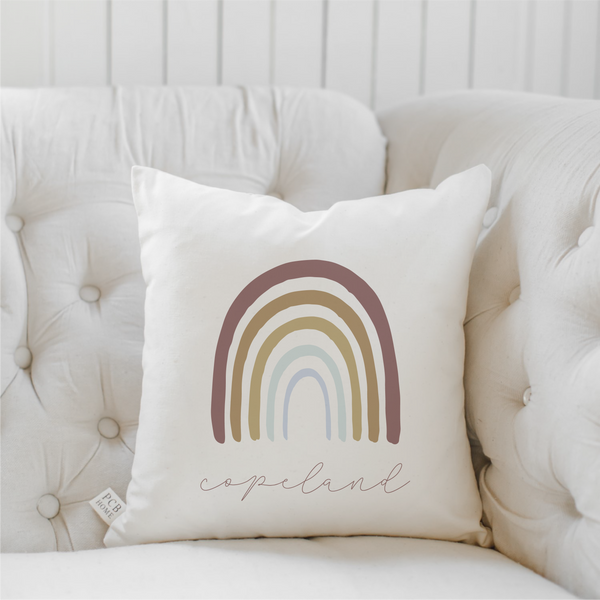 Traditional Rainbow Pillow